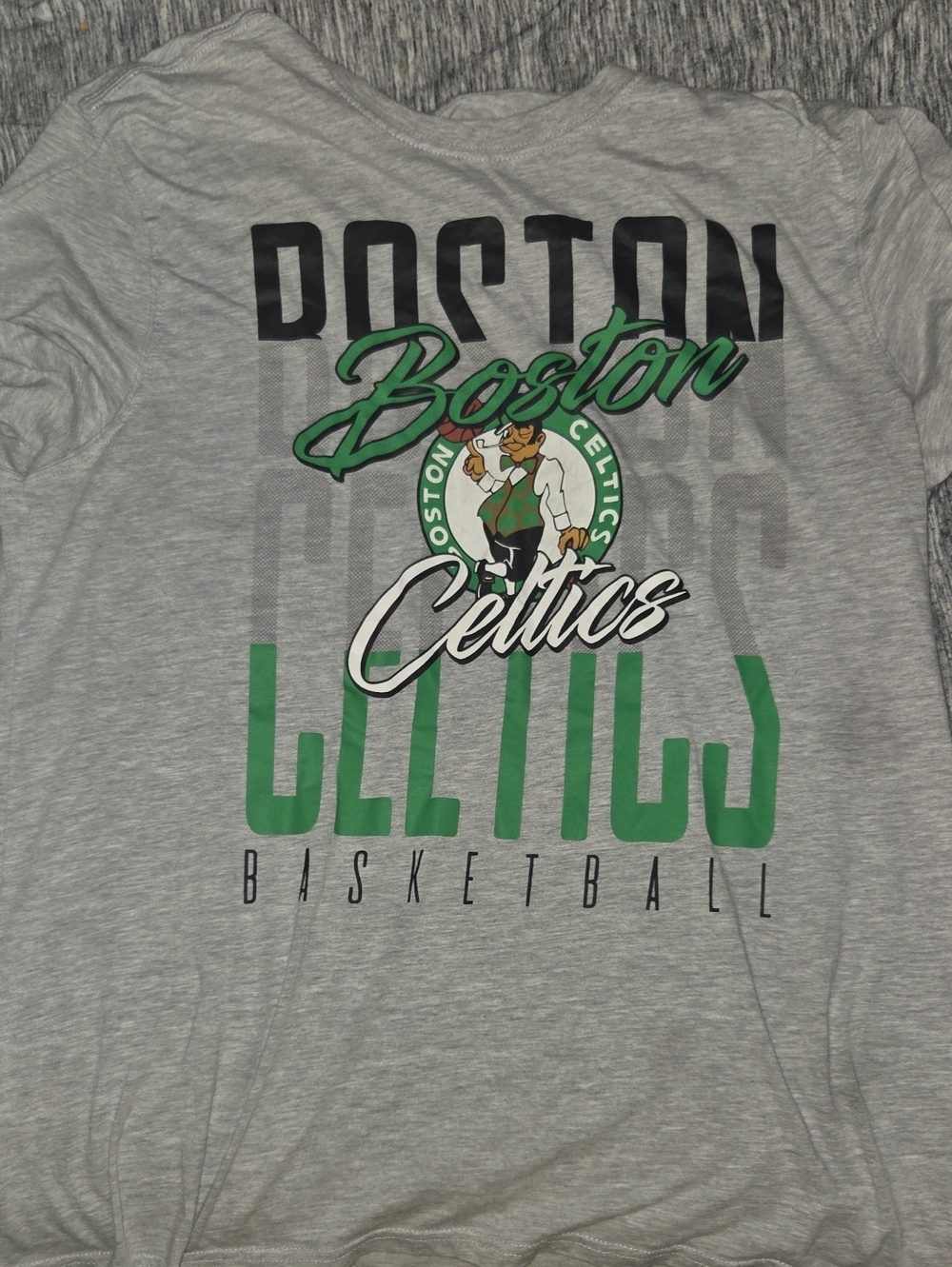 Grey CELTIC NBA Graphic Short-Sleeve Shirt